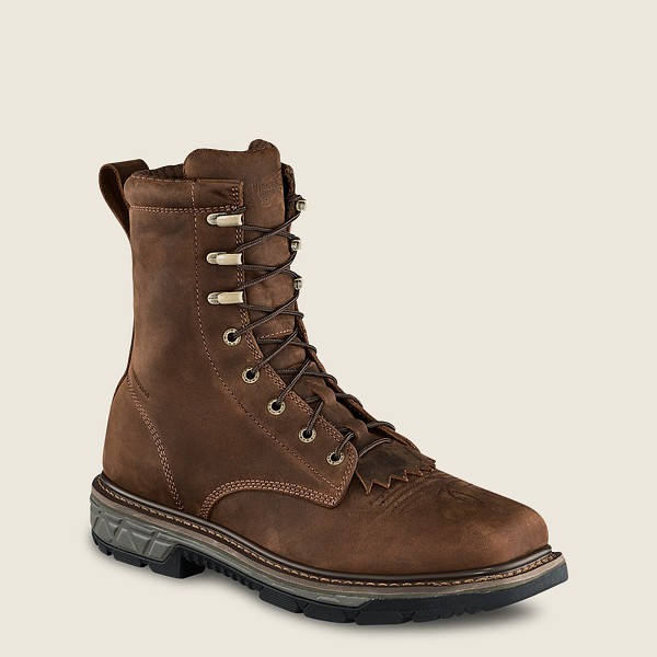 Red Wing Safety Boots Mens Brown - Rio Flex - 8-inch Waterproof Toe - 2698351-UZ